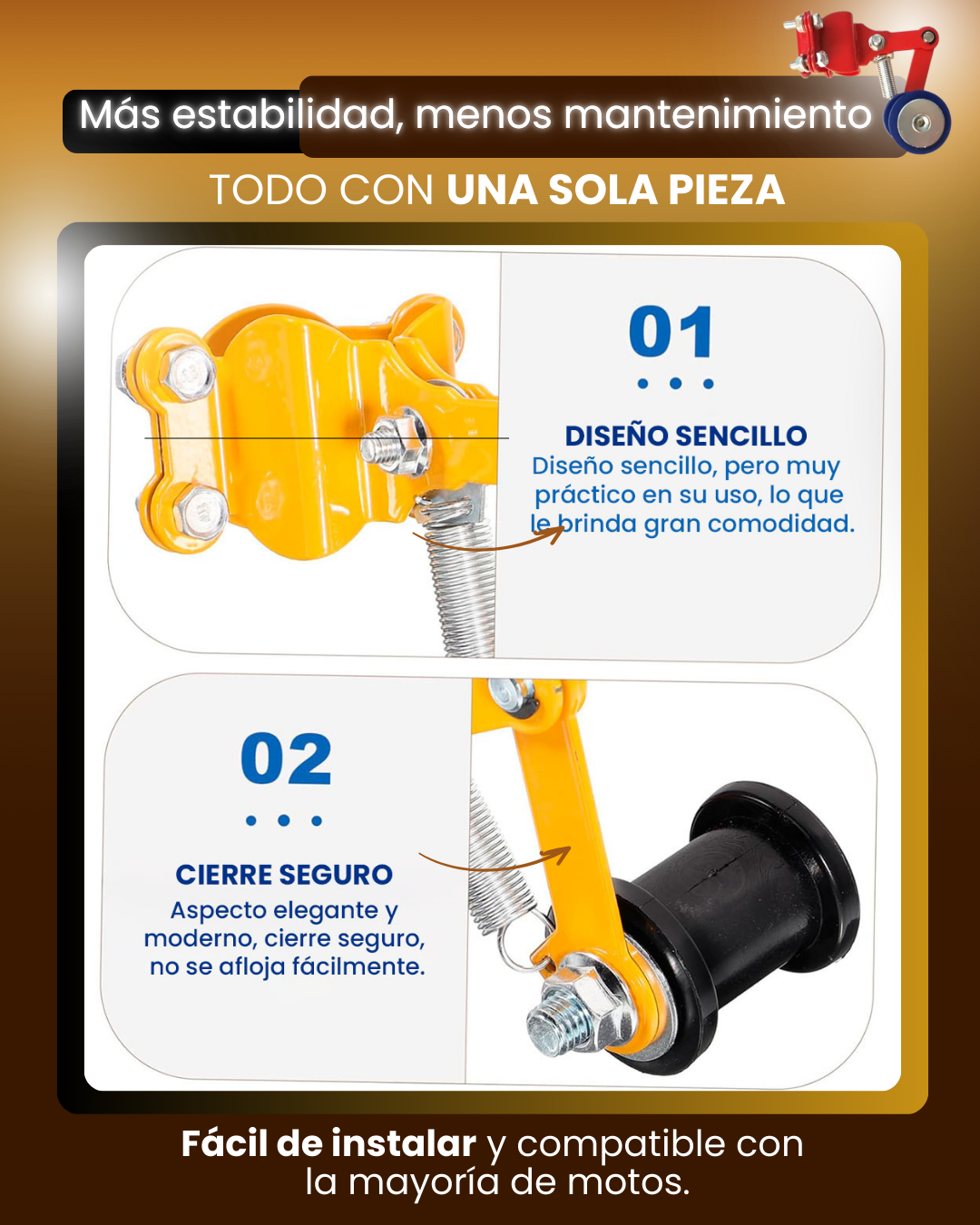 Tensor de cadena de colores