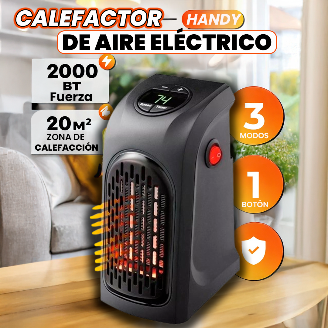 El calefactor compacto que calienta rápido y ahorra energía ⚡🔥
