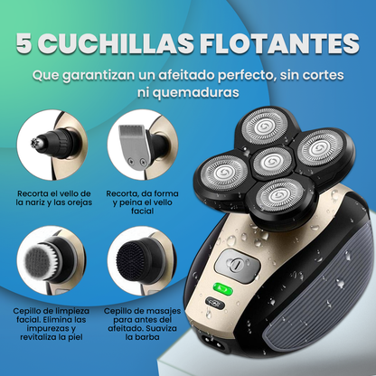 Zero Límites | Afeitadora Eléctrica 5 en 1 para Hombres Reales